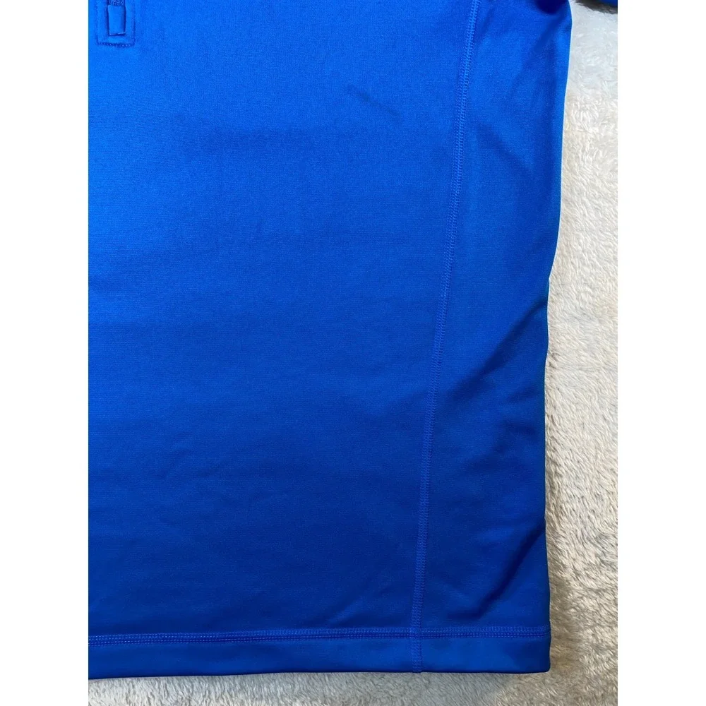 The North Face Fleece 1/4 Zip Pullover Men's M Blue Long Sleeve Top
